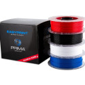 PLA filamentide komplekt EasyPrint 3D-printerile, Standard 1.75mm, 4 x 500g - Valge, Must, Sinine, P