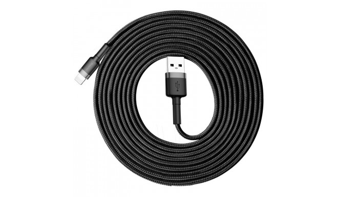 Baseus Cafule USB Lightning Cable 2A 3m (Black+Gray)