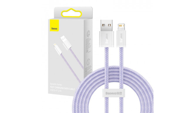 Baseus Dynamic cable USB to Lightning, 2.4A, 2m (Purple)