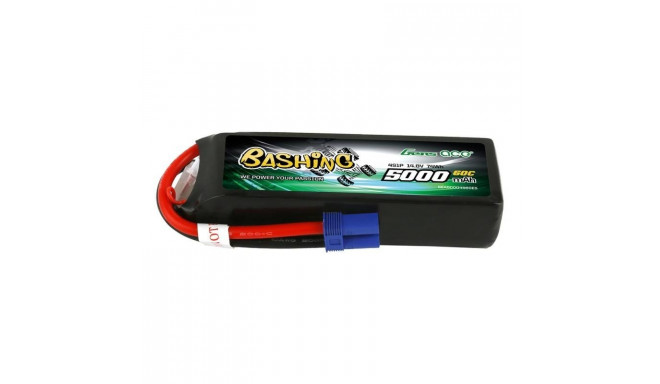 Gens Ace Bashing 5000mAh 14.8V 4S1P 60C EC5 LiPo Battery
