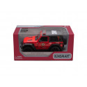 KINSMART Металлическая моделька 2018 Jeep Wrangler (пожарная/полицейская), маштаб 1:38