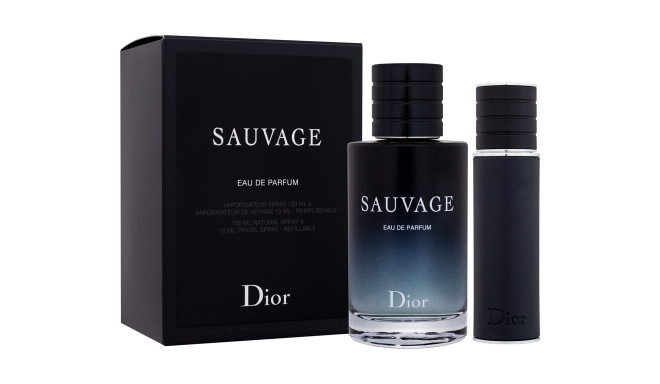 Christian Dior Sauvage Eau de Parfum (100ml) (Edp 100 ml + Edp 10 ml refillable)