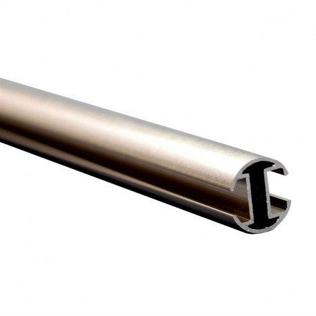 PROFILE FOR CURTAIN ASPEN SILVE 2.0M D19