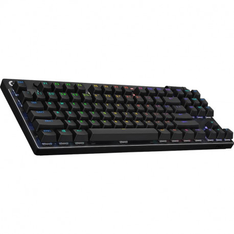 Klaviatuur Logitech Pro X TKL US (W), must