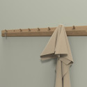 Wall rack AALBORG 100x2,3xH8,3cm, oak