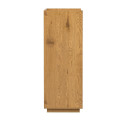 Kummut SACHA 50x40xH109cm, tammedekooriga melamiin