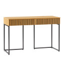 Desk HAMPTON 120x50xH79cm, melamine with oak bark