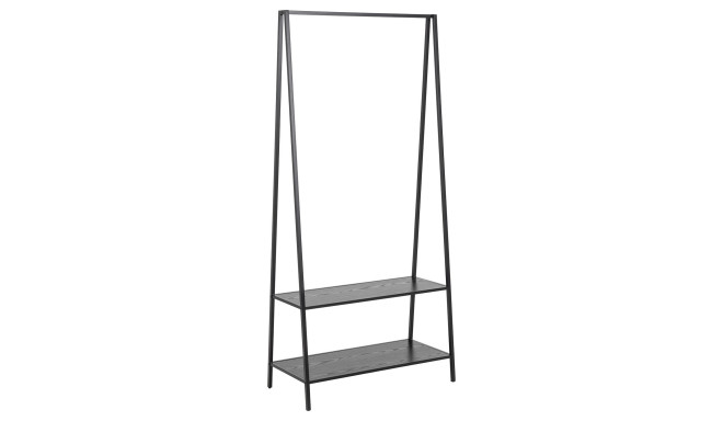 Clothes rack SEAFORD 77x37xH165cm, black