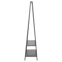 Clothes rack SEAFORD 77x37xH165cm, black