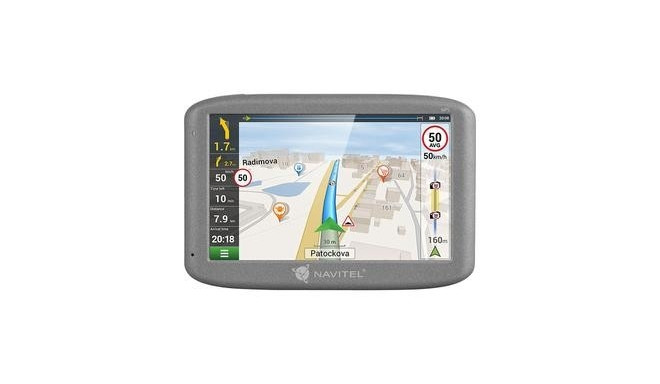 Navitel E501 navigator Fixed 12.7 cm (5&quot;) TFT Touchscreen Grey