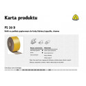 KLINGSPOR ROLKA NA PODŁOŻU PAPIEROWYM PS30D 1