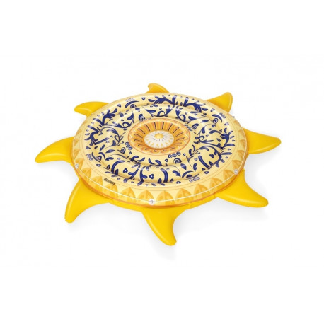 BESTWAY täispuhutav mänguasi Sunny Sicily Island, 226 x 226 cm