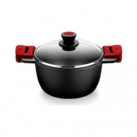 Casserole with glass lid BRA Premiere A4103 - Ø 20 cm