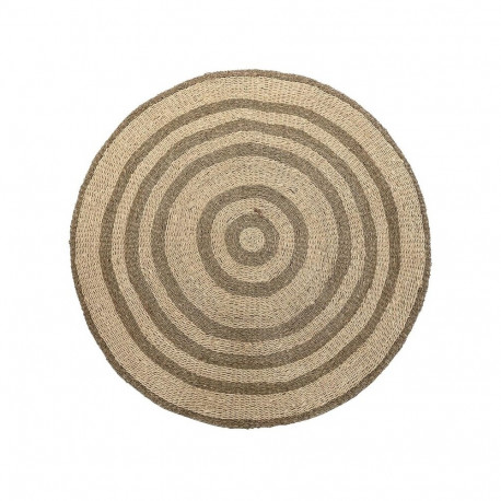 Carpet DKD Home Decor Beige Brown (150 x 1 x 150 cm)
