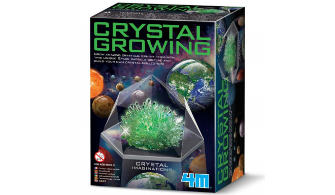 4M Kristallide kasvatamise komplekt - roheline