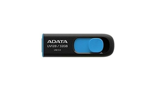 ADATA MEMORY DRIVE FLASH USB3.1 32GB/BLUE AUV128-32G-RBE