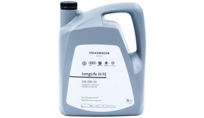 0W30 VW originaal mootoriõli5L 504/507