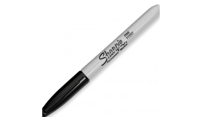 Marker permanent Sharpie Fine Point Black F, 1,4mm must