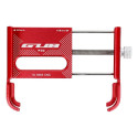 Bike holder for mobile phone GUB G30 Aluminium red