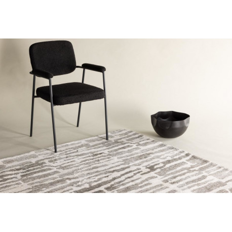 Vaip Milos 230x160 cm, valge/hall