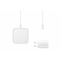 Fast Charge induction pad with charger 15W white