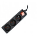 UPS power strip 3FR/16A/C14/0.6m/black