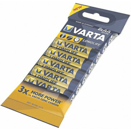 Alkaline batteries R3 (AAA) 8szt. longlife