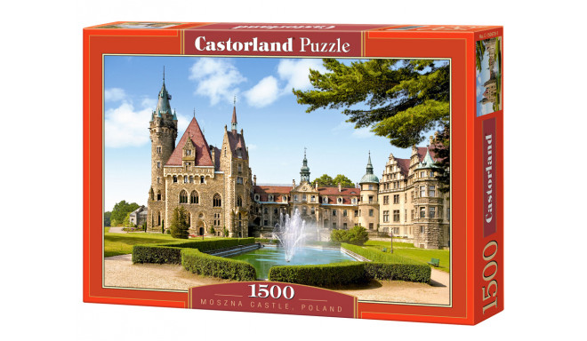 Puzzle 1500 elements Moszna Castle, Poland