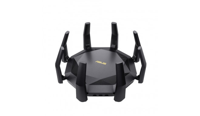 Wireless Router|ASUS|6000 Mbps|Mesh|Wi-Fi 6|USB 3.1|9x10/100/1000M|1x10GbE|1xSPF+|Number of antennas
