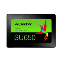 SSD|ADATA|SU650|512GB|SATA 3.0|Write speed 450 MBytes/sec|Read speed 520 MBytes/sec|2,5"|TBW 140 TB|