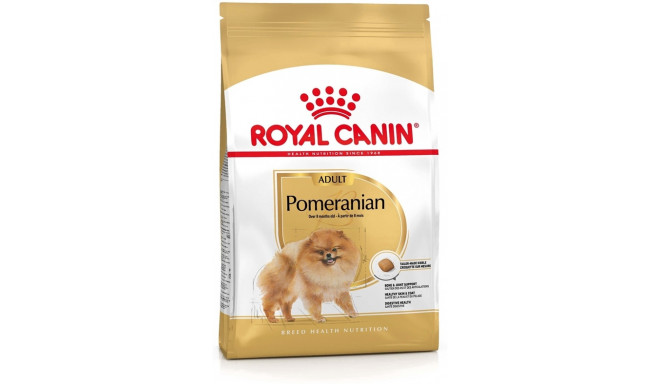 Dry dog ​​food for adult Pomeranians ROYAL CANIN POMERANIAN ADULT, 1.5 kg