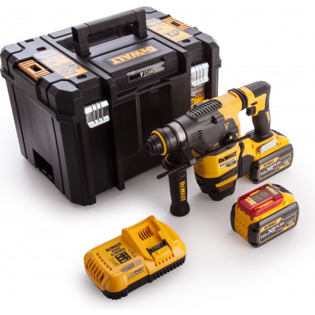 DEWALT. HAMMER SDS+ 54V FV DCH333X2 3.5J 2x9Ah BL