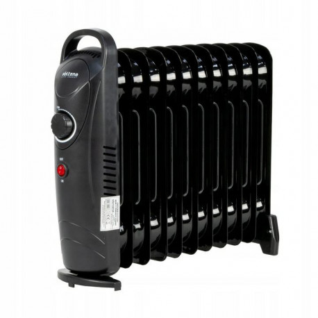 VOLTENO OIL RADIATOR 11-RIBS 600/1200W BLACK