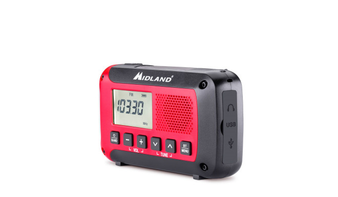 Midland ER250 BT - avārijas radio ar Bluetooth