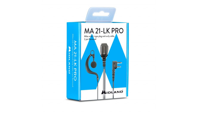 Midland MA21-LK PRO microphone- 2pin Kenwood