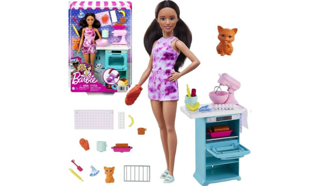 Barbie Barbie Cook doll with a kitten (HCD44)