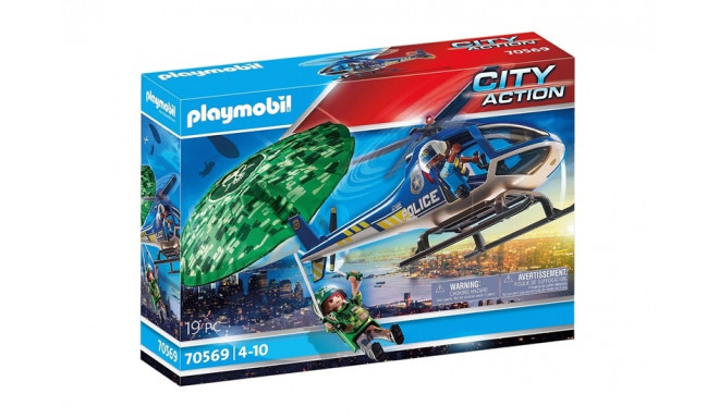 PLAYMOBIL Police Parachute Search 70569