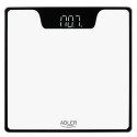 Adler AD 8174W personal scale Rectangle White Electronic personal scale