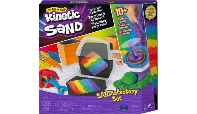 KINETIC SAND Playset with sand SANDisfactory