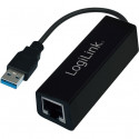 "LogiLink USB 3.0 > RJ45 (ST-BU) Adapter Schwarz"