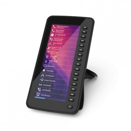 "SNOM D7C Tischtelefon Erweiterungsmodul Farbdisplay Black"