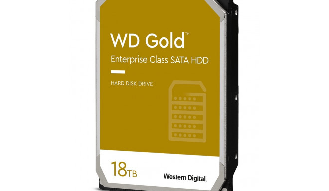 Western Digital kõvaketas 18TB WD181KRYZ Western Digital Gold 7200rpm 512MB