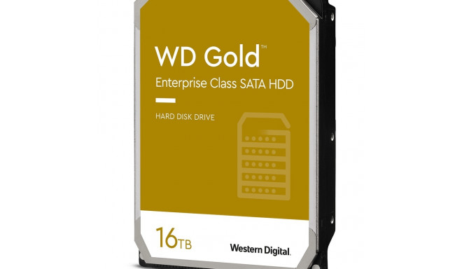 Western Digital kõvaketas 16TB WD161KRYZ Western Digital Gold 7200rpm 512MB