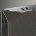 Midi be quiet! PURE BASE 500 mettalic grey Window