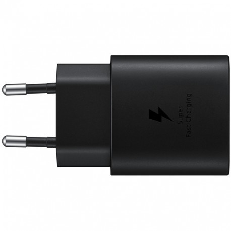Samsung kiirlaadija 25W koos USB Type-C andmekaabliga, must