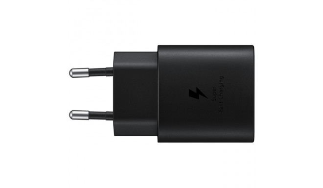 "Samsung Schnellladegerät 25W Netzteil inkl. Datenkabel USB Type-C black (Retail)"