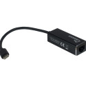 "Adapter USB-C > Gigabit Lan RJ45 1000 MBit/s Inter-Tech Black"