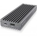 M.2 zu USB 3.1 Host, Aluminium, M-Key Sockel, NVMe RaidSonic