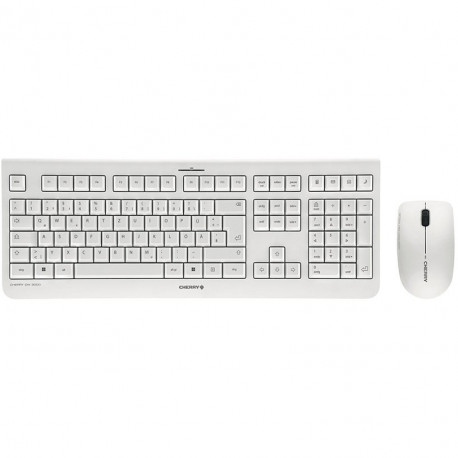 "Cherry DW3000 Kombi Wireless Desktop white QWERTZ DE"