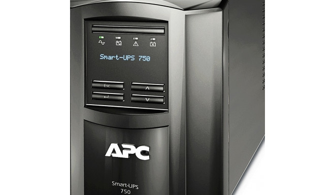 "APC Smart-UPS Tower SMT750iC 750VA 500W SmartConnect Port Smartslot"